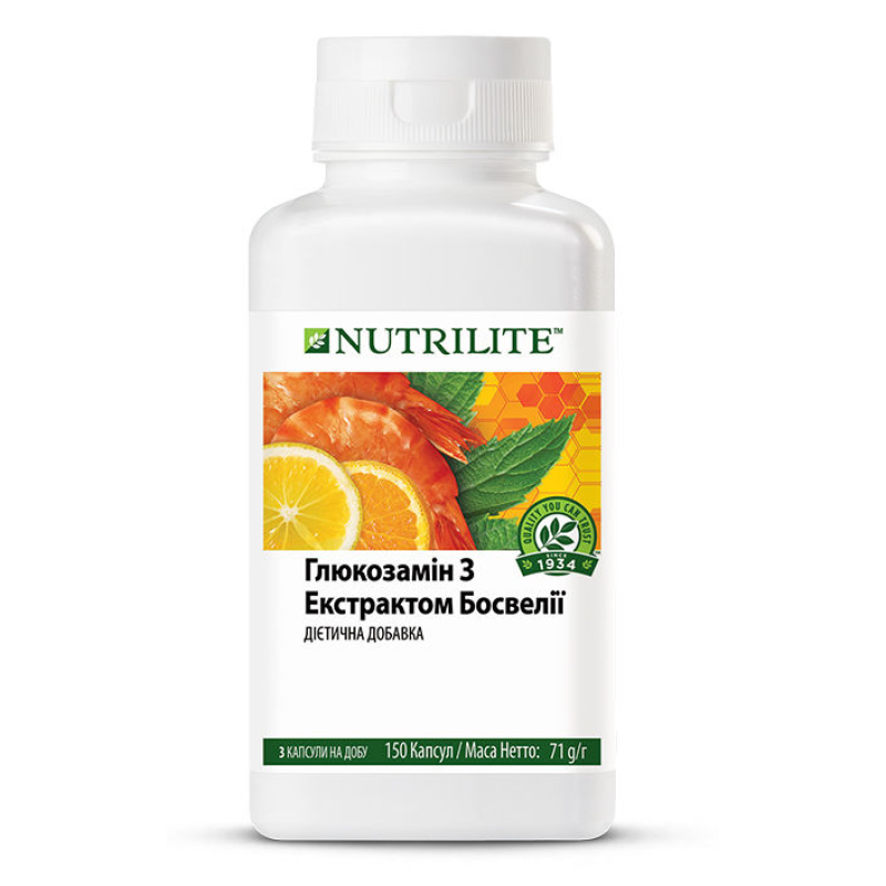 Nutrilite Глюкозамин с экстрактом босвеллии