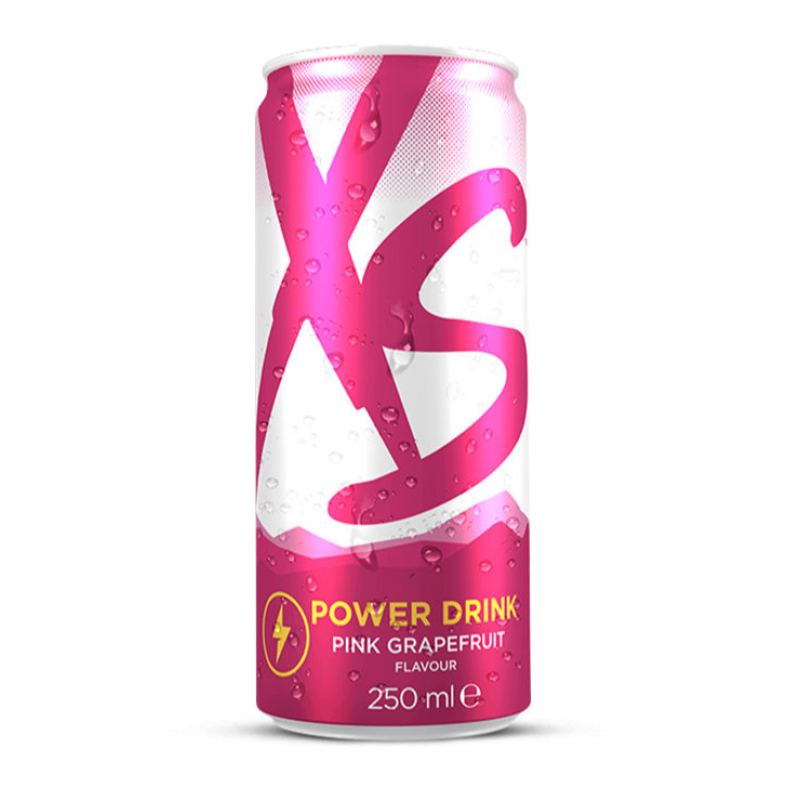 XS Power Drink Энергетический напиток со вкусом грейпфрута 12 банок x 250 мл
