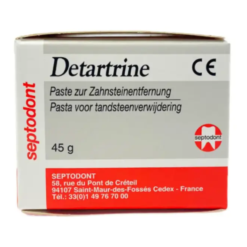 Детартрин, паста детартрин  зубного каменю 45 г, Detartrine, Detartrine (Детартрин),45 г,Septodont