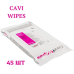 Cavi Wipes(Кави Вайпс) кофе вайпс салфетки для дезинфекции 160 шт. в пластиковом боксе