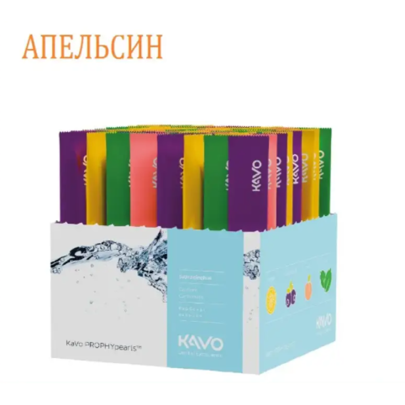 Сода Kavo Prophy Pearls, Кофе ПРОФИПЕРЛЗ ПОРОШОК, 80 пакетиков по 15 игры.
