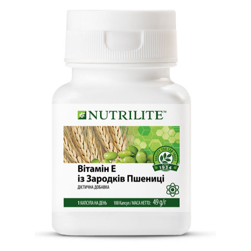 Nutrilite Витамин Е из зародышей пшеницы