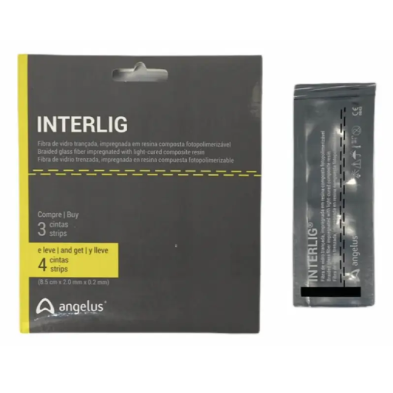 Интерлиг (Interlig, Angelus) шинкруя система (плетенная лента для шинкования зубов)