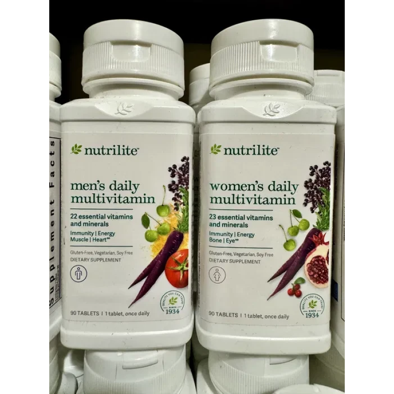Nutrilite Daily Amway USA Multivitamin 90шт Nutrilite™ Дейлі, 90 таб.