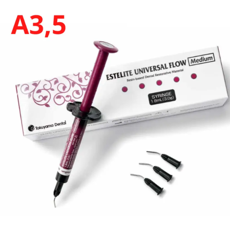 Estelite Universal Flow Medium (Эстеллайт универсал Флоу), A3,5, 3г