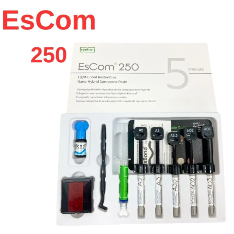 EsCom 250, ЕС ком, набор 5 шпор. ЕСКОМ SPIDENT А2;А3;А3,5; ОА2; ОА3 +БОНД
