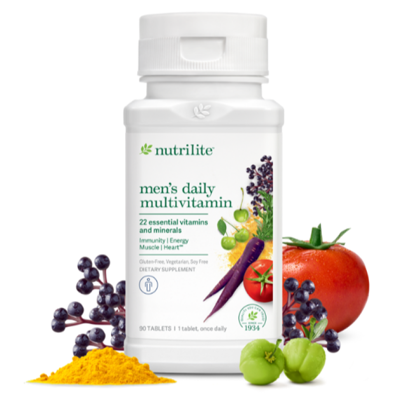 Мультивитаминные таблетки Nutrilite для мужчин ежедневно 90 таб.