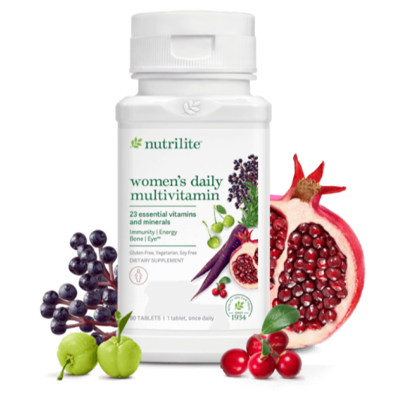 Мультивитаминные таблетки Nutrilite для женщин ежедневно 90 таб