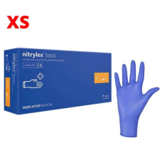 Перчатки нитриловые неопудренные Нитрилекс,Nitrylex Basic, (Нитрилекс) 100 шт (50 пар)