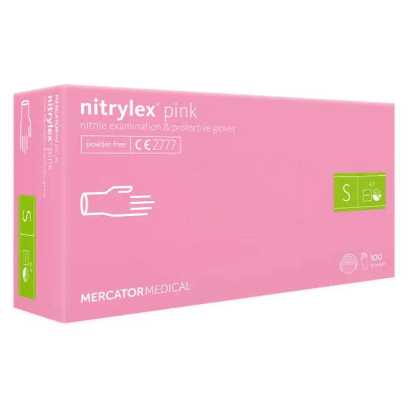 Перчатки Нитрилекс, нитриловые Nitrylex Basic, (Нитрилекс) 100 шт (50 пар)
