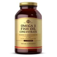 Solgar Omega 3 Fish Oil Concentrate, 120 капсул Жирные кислоты