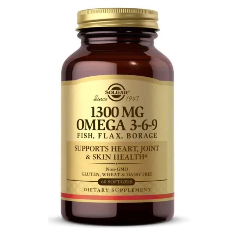 Омега-3-6-9 Solgar Omega 3-6-9 1300 mg 60 softgets