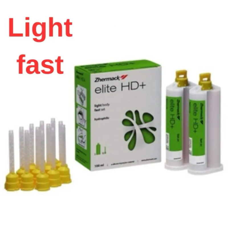 Elite HD, Элит АШ ДІ, лайт фаст (2х50ml) А-силикон низкой вязкости быстрого застывания.