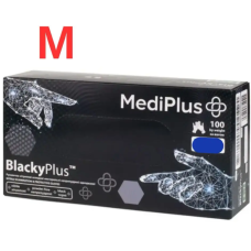 Перчатки MEDIPLUS нитриловые BlackyPlus черные