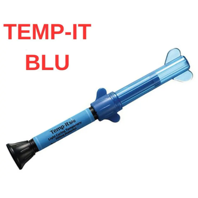 Темп Ит Синий, Temp-it Blue - светосверждающий эластичный материал для временного пломбирования / SPIDENT