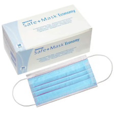 Маски Медиком (Medicom Economy), трехслойные, медицинские, СИНИ 50 шт.