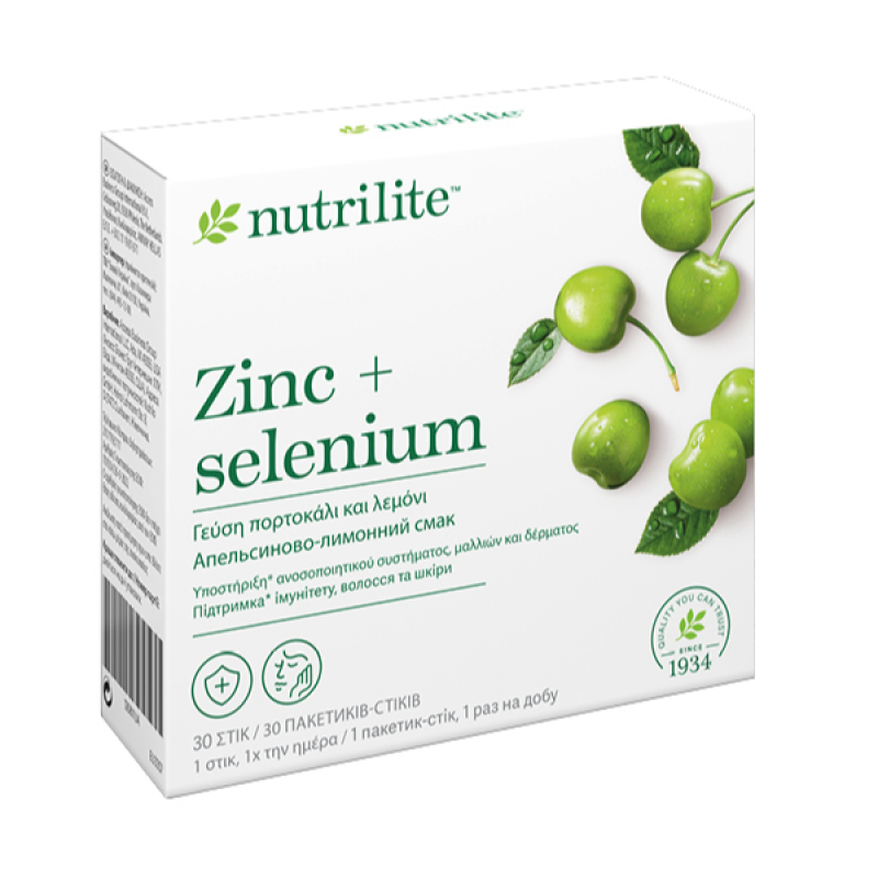 Nutrilite Цинк + селен 30 пакетиков-стеков