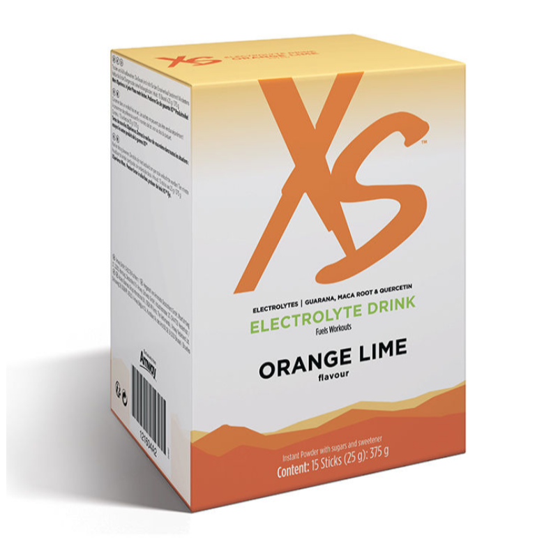 XS Напиток с электролитами 15 пакетиков-стеков по 25 г / 375 г